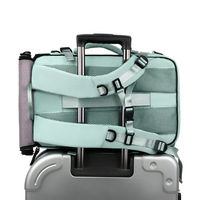 Sac à dos de voyage unisexe personnalisé, imperméable, pour ordinateur portable, grande capacité, avec port USB, sac de week-end avec compartiment sec/humide et poche à chaussures