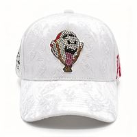 OEM ODM 100% Original Gorra de Béisbol de 5 Piezas Chucky Hat X El Mago con Logo del Diablo, Estilo Camionero, Vintage, Deportiva, Ajustable, Unisex