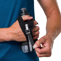 Bouteille d'eau souple isotherme portable avec sangle réglable, sans BPA, pour course à pied, marathon, gym, randonnée et activités de plein air