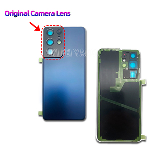 Couvercle de batterie de remplacement pour Samsung S21 Ultra S6 S7 S8 S9 S10 S20 S22 S22 + s22U <span class=keywords><strong>nore</strong></span> 20 Back Housing Rear Glass Cover - Product Image 6