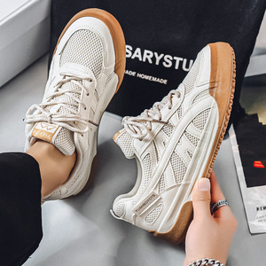 Zapatillas Casuales de Moda para Hombre con Parte Superior de Poliéster Estampado, Antideslizantes y con Cordones, Nuevas Zapatillas para 2026, Todas las Temporadas - Product Image 4