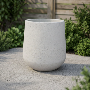 Maceta Moderna de Hormigón para Exteriores, Jardinera de Diseño Minimalista con Acabado Gris para Plantas y Vegetación - Product Image 2
