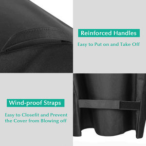 Housse de barbecue robuste avec logo personnalisé, largeur 72 pouces, imperméable, pour terrasse extérieure, barbecue au <span class=keywords><strong>gaz</strong></span> - Product Image 6