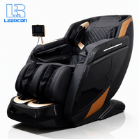 LEERCON 2026 Fauteuil de massage corporel complet 8D AI double cœur haut de gamme avec garantie de prix anti-tarif et mécanisme double zéro gravité