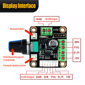 Bộ điều khiển Điều khiển động cơ bước HL-01 hltnc máy phát xung trục đơn quay ngược về phía trước và điều chỉnh tốc độ cho CNC - Product Image 5