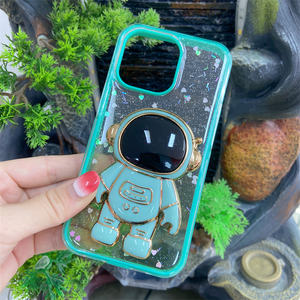 Funda de Teléfono con Purpurina y Soporte de Astronauta para Xiaomi 12x <span class=keywords><strong>Redmi</strong></span> K50g 10a, Diseño Moderno para Mujer, Fábrica de Guangzhou - Product Image 4