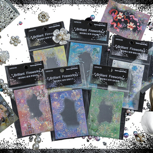 Paquete de 10 Pegatinas de Papel al por Mayor, Serie de Fuegos Artificiales Brillantes, Pegatinas Plateadas 3D para Planificador - Product Image 3