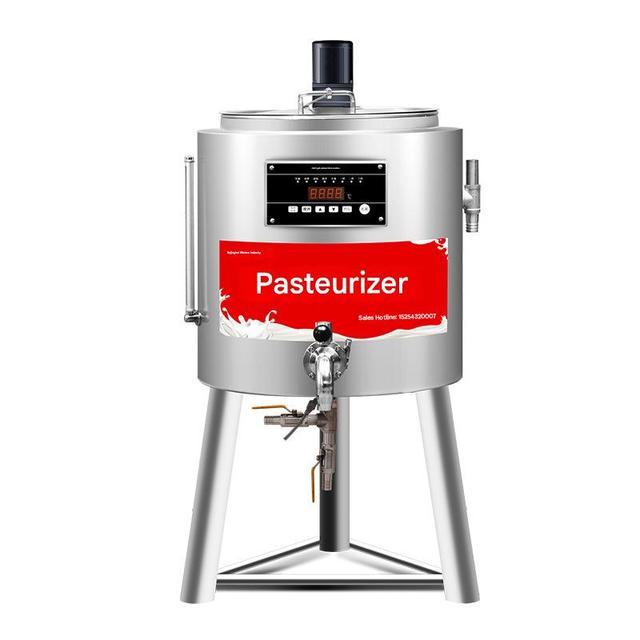 Small Batch Pasteurizer Machine for Milk or Juice Factory Price 30L 50L 100L 150L Pasteurization for Home or Small Business