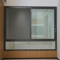 El mejor diseño de aislamiento térmico, Ventanas insonorizadas, ventanas de vidrio de aluminio, ventana Exterior, sala de estar, casa, Villa