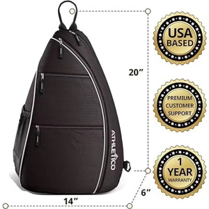 Muestra gratuita Nueva mochila deportiva unisex multifuncional para tenis, bádminton, pádel, tenis de mesa y pickleball. - Product Image 4