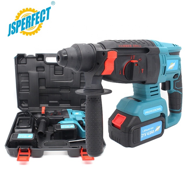 DC Cordless Rotary Hammer Drill with Lithium Battery