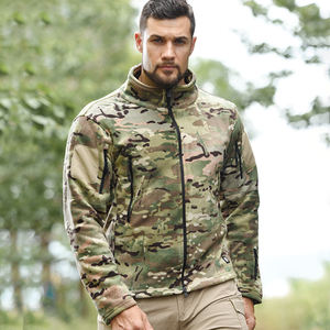 Giacca Calda Mimetica da Uomo per Fitness Uniforme Tattica Outdoor Colore Camo Notturno <span class=keywords><strong>Outfit</strong></span> Invernale - Product Image 2