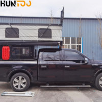 Huntoo Manufacturers 4x4 Overland - Camping-car amovible léger en fibre de verre pour pick-up, 4 saisons, pour le camping en plein air