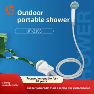 Douche de <span class=keywords><strong>camping</strong></span> portable à piles, douche de voyage pour voiture, jardin, plage et nettoyage hors réseau - Product Image 2