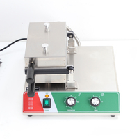 Delbosen nouveau modèle de gaufrier fileté électrique commercial, machine à gaufres mécaniques à long bâton de haute qualité