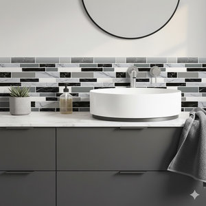 Vivid Tiles - Adhesivos de <span class=keywords><strong>Vinilo</strong></span> y Epoxi para Paredes Interiores, Estilo <span class=keywords><strong>Mosaico</strong></span> Moderno, para Cocina y Baño, con Garantía de 5 Años - Product Image 1
