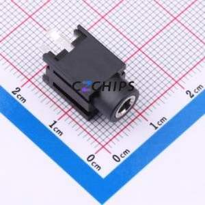 PJ-3195HA-EP Audio <b>Connector</b> (<b>Headphone</b>) Through hole Component (THT) <b>Connector</b> 300mA 30V Phosphor Copper Silver - Product Image 1