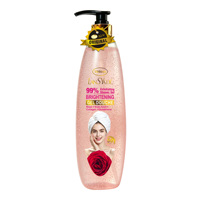 Gel Douche Super Éclaircissant 1000ml au Collagène et au Jaune d'Œuf, Nettoyage en Profondeur, Soin Spa