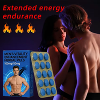 Comprimés de vitalité pour hommes, améliorent l'énergie, l'endurance, soutiennent le bien-être masculin, mélange naturel de ginseng et de maca, fournisseur OEM ODM