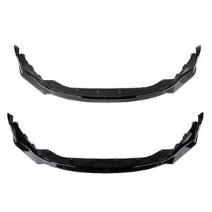Lèvre avant de style V pour <span class=keywords><strong>BMW</strong></span> G80 G82 <span class=keywords><strong>M3</strong></span> M4 2021-<span class=keywords><strong>2023</strong></span>, kit carrosserie, aileron de coffre en fibre de carbone - Product Image 1