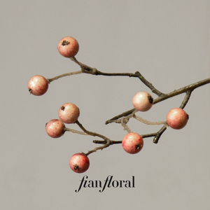 FONG IAN Atacado de Frutas Artificiais Feitas à Mão, Flores de Mirtilo Falsas para Decoração de Inverno, Natal, Dia das Mães e Festas - Product Image 3