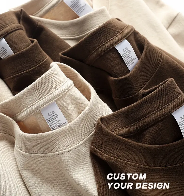 New Oem Heavy High Quality Luxury T Shirt For Men Graphic Ropa De Hombre Oversized Custom T Shirts Men's Clothing