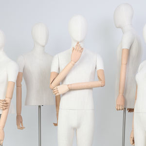 Magasin de vêtements <span class=keywords><strong>femme</strong></span> affichage robe forme <span class=keywords><strong>femme</strong></span> haut du corps en velours demi-corps <span class=keywords><strong>femme</strong></span> Mannequin - Product Image 5