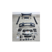 Kit carrosserie pour pare-chocs neuf pour Classe C W204 2007-2014, mise à niveau style C63 avec échappement et clips