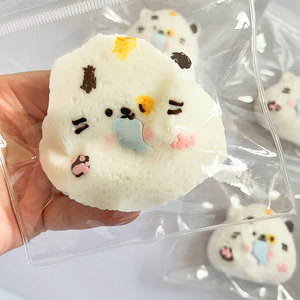 Ultra Soft Calico Cat Silicone <b>Squishy</b> Portable Office Decor and Kids Toy Stress Relief Squeeze Toy Available Stock - Product Image 2