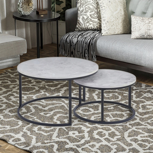 Sang Trọng Hiện Đại Di Động Bàn Ăn Đặt Vòng Đồ Nội Thất Bằng Gỗ Bền Thiết Kế Hiện Đại Cho Nhà Khách Sạn Cho Phòng Khách Sử Dụng - Product Image 5