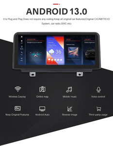 Display Auto Android QLED Touch Screen 10.25" per <span class=keywords><strong>BMW</strong></span> Serie <span class=keywords><strong>1</strong></span> F20 <span class=keywords><strong>F21</strong></span> CIC NBT con Carplay Android Auto WiFi 4G GPS Multimedia - Product Image 4