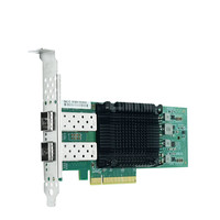 Carte réseau serveur fibre optique LR-LINK LRES1021PF-2SFP28 PCIe X8 25G double port SFP28, adaptateur interne filaire, vitesse 25 Gbps, 2 ports