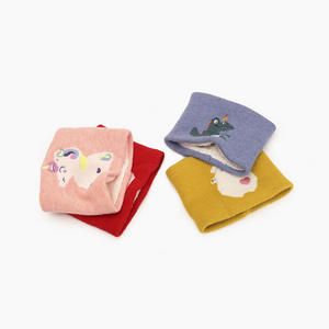 Ensemble de chapeaux pour enfants, 18 pièces, chapeau automne et hiver, de dinosaure licorne tricoté, écharpe design de dessin animé, laine chaude, collection 2021 - Product Image 4