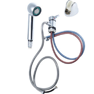 Vente d'usine RV-S037 blanc RV douche avec robinet en alliage de cuivre-zinc <span class=keywords><strong>caravane</strong></span> RV camping-car douche interrupteurs chauds et froids - Product Image 6