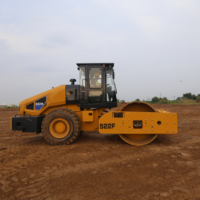 Compacteur routier à tambour unique de 22 tonnes, modèle 522f, Euro 4, pour travaux lourds, en promotion
