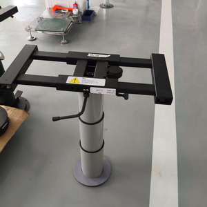 Pata de mesa de aleación de aluminio de liberación rápida ajustable para campistas, autocaravanas, caravanas y accesorios, mesa giratoria, pieza de fábrica - Product Image 1