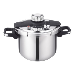 Cuisinière à pression en acier inoxydable, équipement de cuisine de haute qualité, cuisinière à pression multi-commerciale avec poignée pliable - Product Image 2