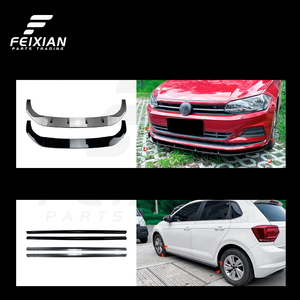 Kit de Difusor de Alerón Trasero, Faldones Laterales, Protector de Parachoques Delantero Aerodinámico de Alto Rendimiento MAX Sport para VW Polo MK6 2018+ - Product Image 4