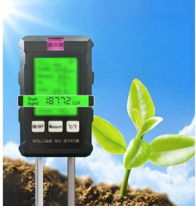 Precio de fábrica 6in1 Probador inteligente de suelo Fertilidad PH/Humedad/Tmep/Luz solar/Humedad Medidor de suelo Agricultura Jardín Agricultor - Product Image 3