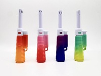 Nouveau design de briquet électrique pour barbecue, pistolet torche à gaz, briquet au butane