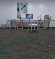 Dalles de moquette autocollantes 50x50 à peler et coller, dalles de moquette sur mesure pour sols résidentiels et commerciaux, dalles de moquette en PP