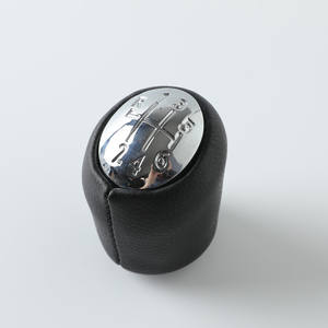 Pommeau de levier de vitesse pour Renault Laguna II Mk2 2001 2002 2003 2004, en cuir ergonomique, 5 6 vitesses - Product Image 3