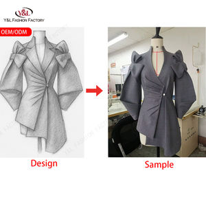 Servizi di Sartoria Personalizzata di Alta Qualità con Basso MOQ Completi Executive da <span class=keywords><strong>Donna</strong></span> e Blazer da <span class=keywords><strong>Donna</strong></span> di Nuovo Design - Product Image 2