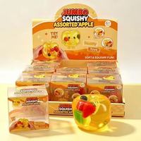Jouet à presser Vaseline Banane Transparente, Fruits Simulés, Anti-stress Créatif, Modèle Pomme à Presser, Unisexe, 14 ans et plus