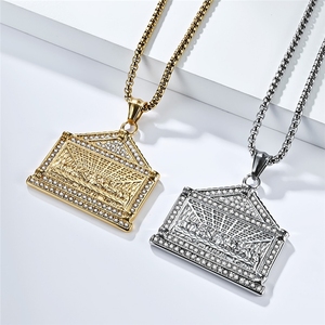 Collares <span class=keywords><strong>de</strong></span> Moda Hip Hop con Colgante <span class=keywords><strong>de</strong></span> <span class=keywords><strong>la</strong></span> Última Cena en Acero Inoxidable Resistente al Agua, Joyería Religiosa <span class=keywords><strong>de</strong></span> Tendencia para Hombre, Venta al Por Mayor 2025 - Product Image 1