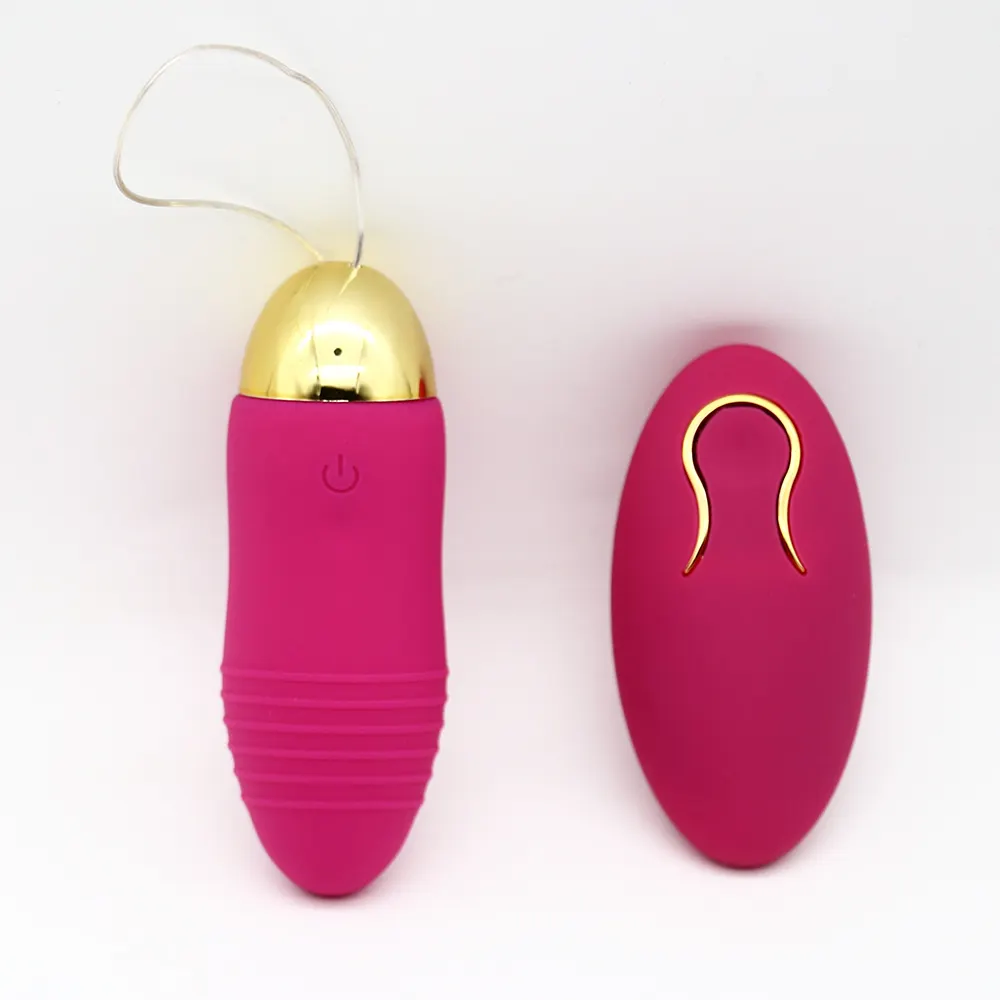Prodotto adulto di telecomando vibratore indossabile Utilizzato per la ragazza masturbazione giocare da solo di vibrazione strumento o per coppia preliminari