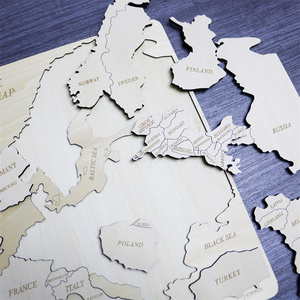 2024 vente chaude personnalisé <span class=keywords><strong>pays</strong></span> européens carte en bois <span class=keywords><strong>Puzzle</strong></span> meilleur et sûr jouet éducatif pour les enfants - Product Image 6