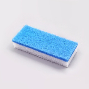 Bathroom tile <b>cleaning</b> brush, toilet wall <b>cleaning</b> sponge, household window <b>cleaning</b> double-sided glass <b>scraper</b> replacement - Product Image 3