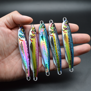 Buena Calidad 30g <span class=keywords><strong>DUO</strong></span> 3D impresión Metal Jig hundimiento rápido señuelo fundición Jigging plomo pescado mar pesca luminoso Jigs cebo duro - Product Image 1