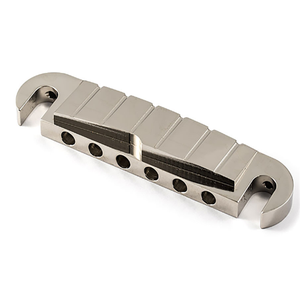 Puente para Guitarra Eléctrica de 6 Cuerdas Mecanizado por CNC al por Mayor - Estilo Envolvente Cromado con Diseño de Alta Precisión - Product Image 4